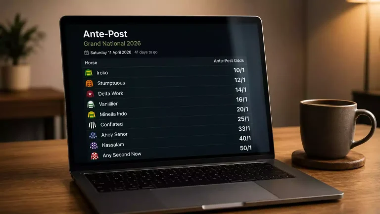 Ante-post Cheltenham Gold Cup market displayed weeks before the Festival